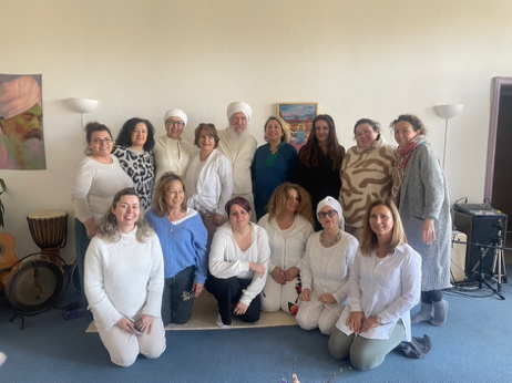 Seminar with turkish Yoga Students