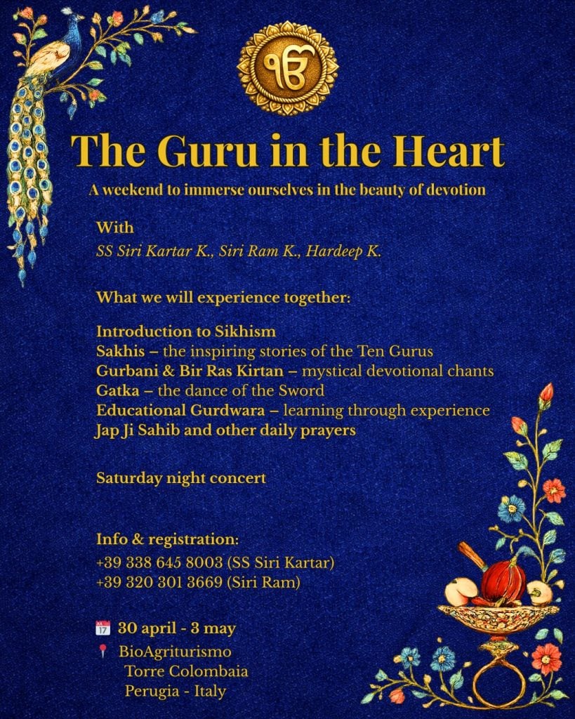The Guru in the Heart - Italy event
