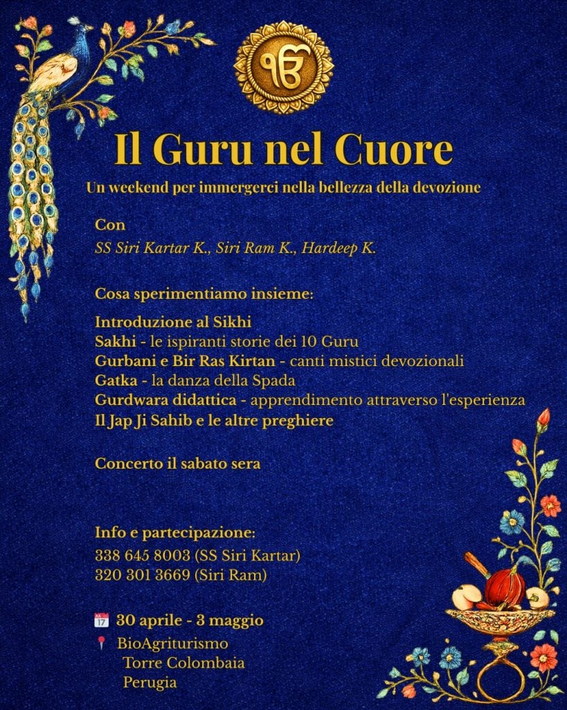 The Guru in the Heart - Italy event - Italian